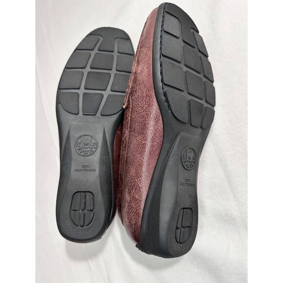Mephisto Cool Air Natala Brown Size 8.5 Leather Ring Strap Comfort Loafers Shoes - Picture 8 of 8